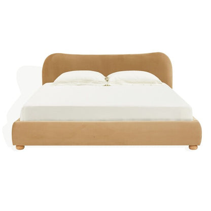 Beccarose Velvet Bed