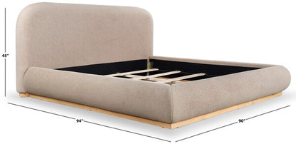 Jennabryanna Boucle Bed