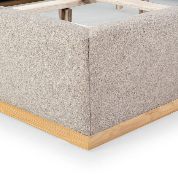 Martynia Boucle King Bed