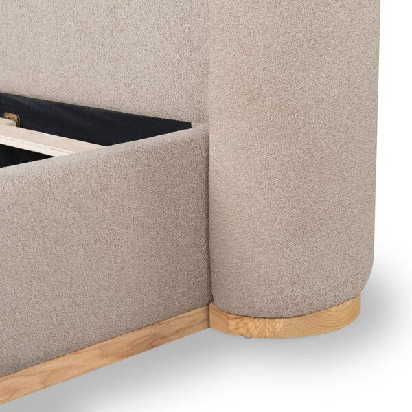 Martynia Boucle King Bed