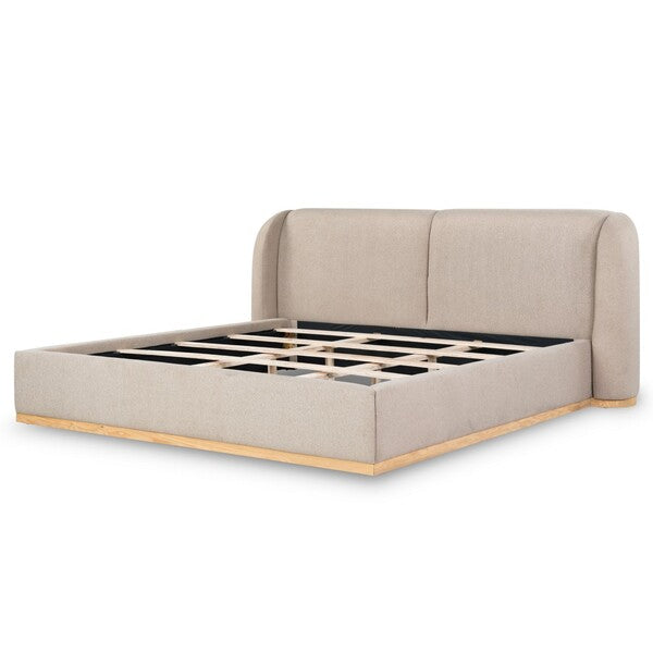 Martynia Boucle King Bed