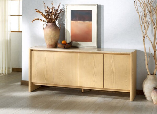 Bellarose Travertine Sideboard