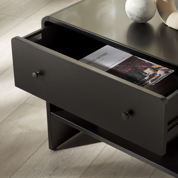 Haydriana 1 Drawer Wood Nightstand
