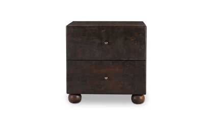 York Nightstand Dark Brown