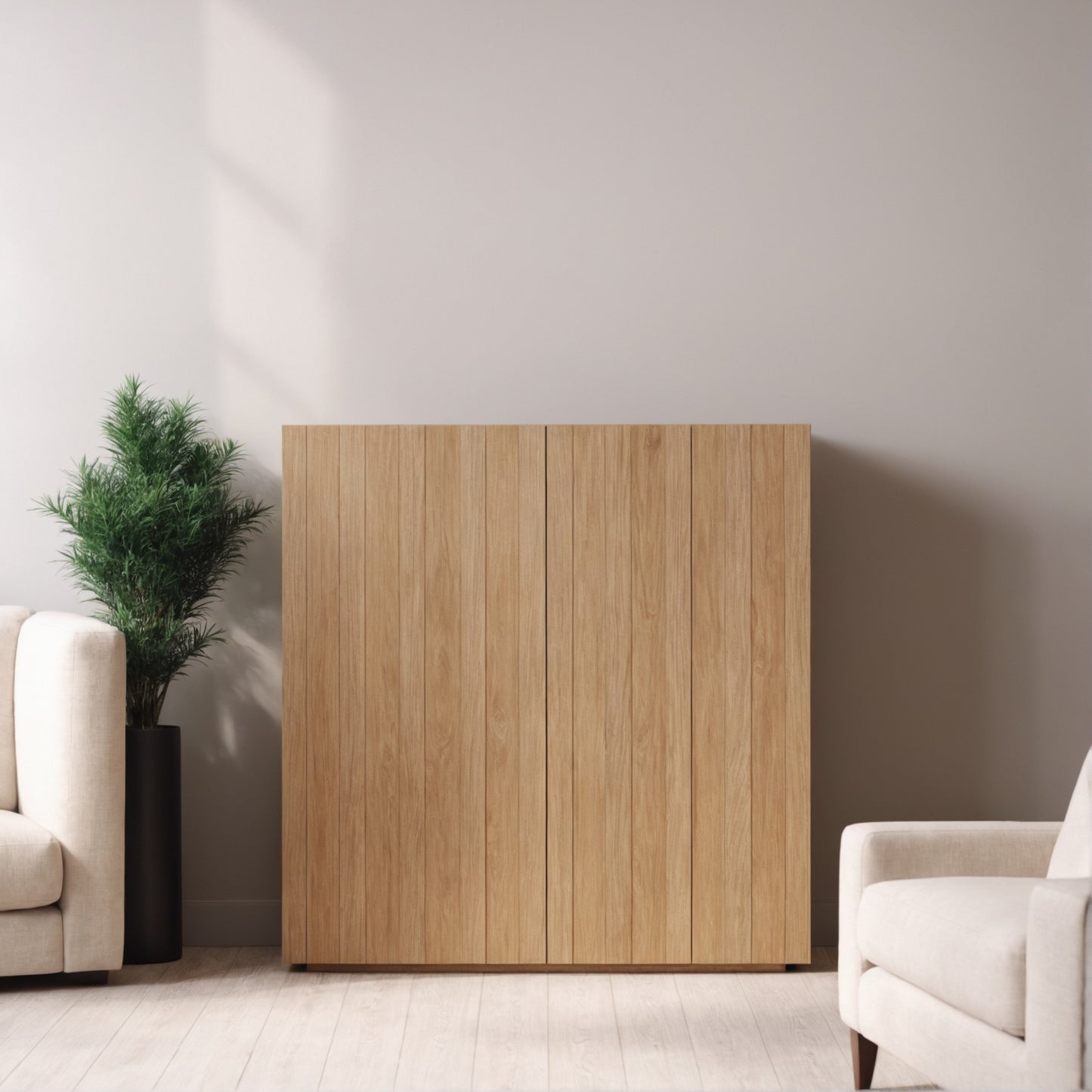 Vermentino Bar Cabinet Oak