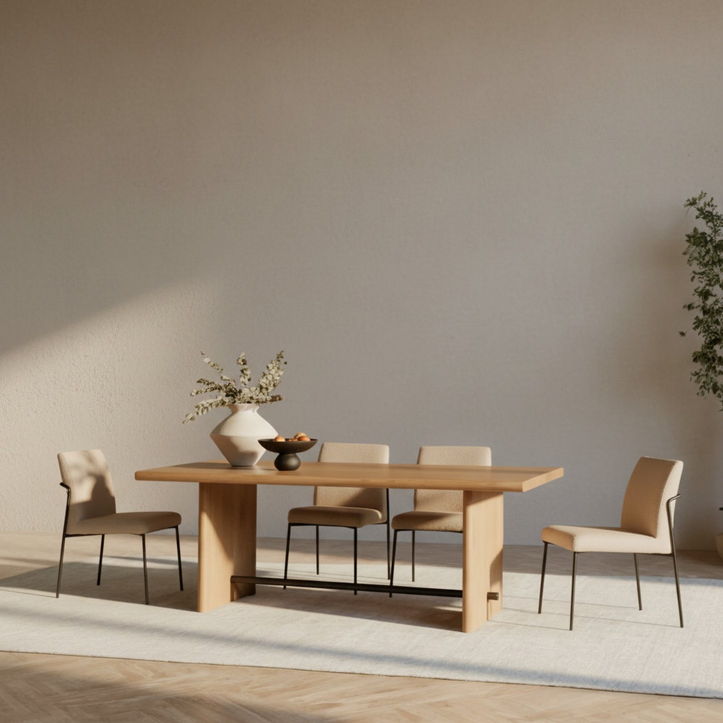 Madison Dining Table Natural