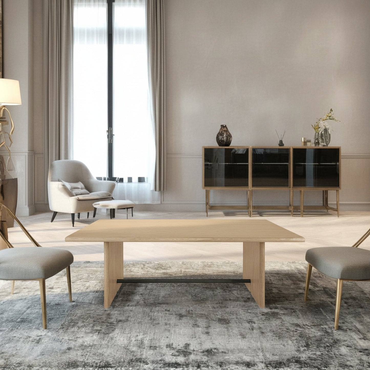 Madison Dining Table Natural