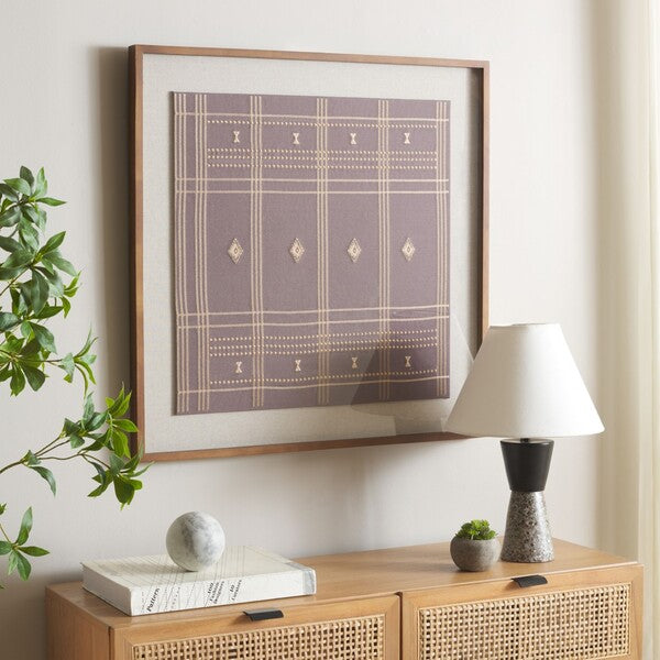 Terra Framed Textile Art