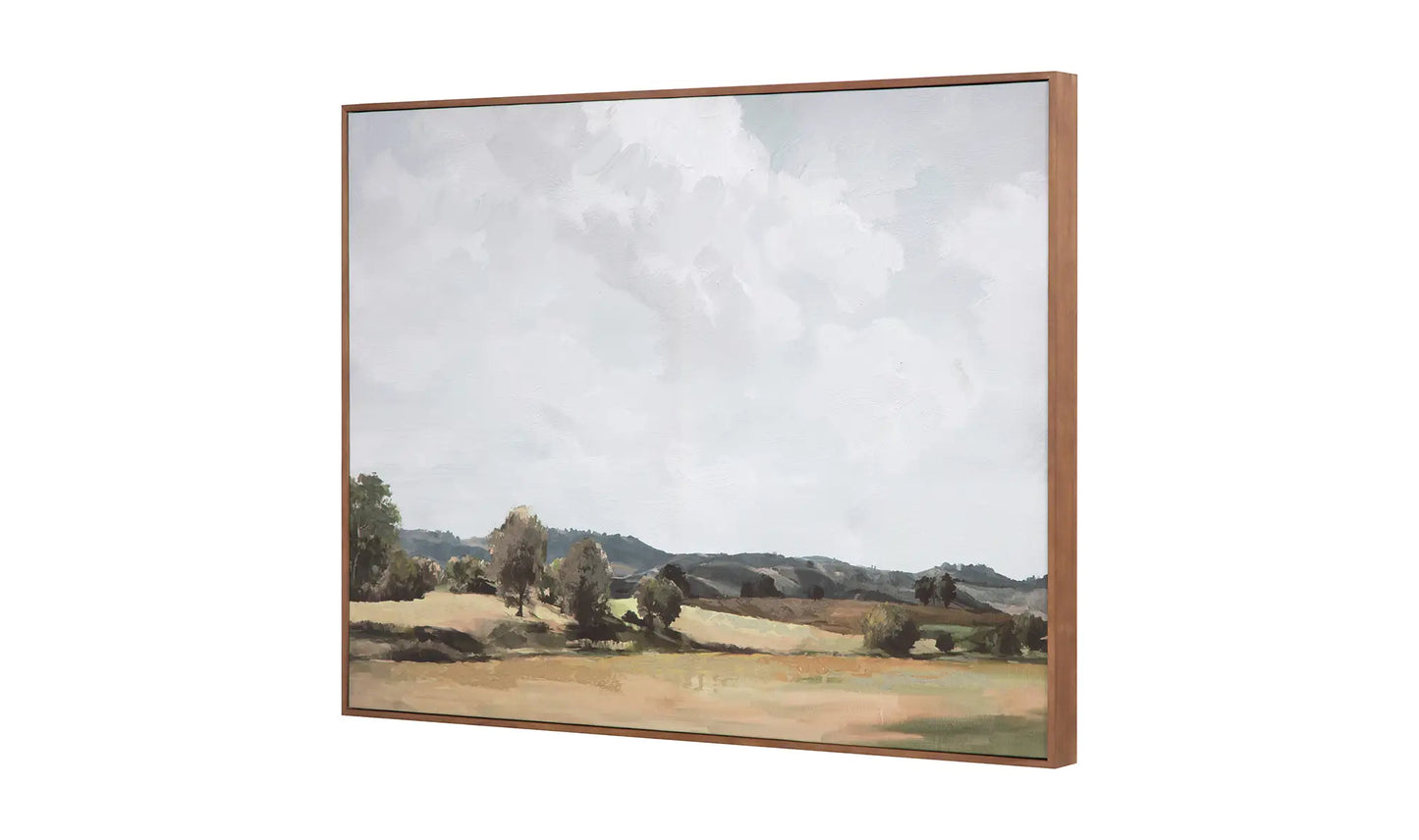 Vast Country Framed Painting