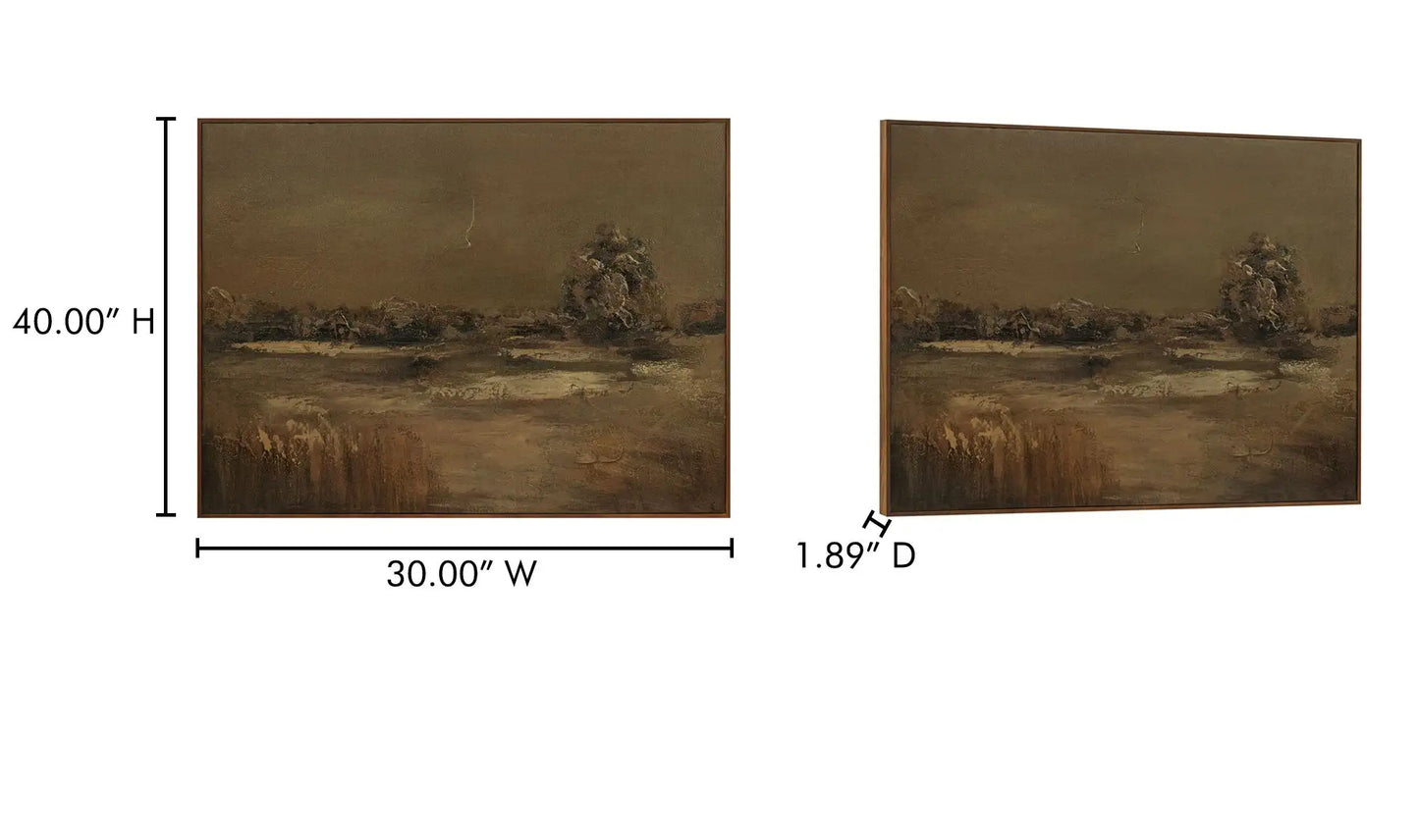 Ode Framed Painting