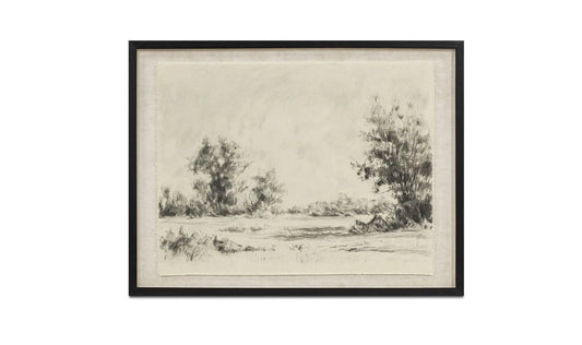 Briar Framed Print On Linen