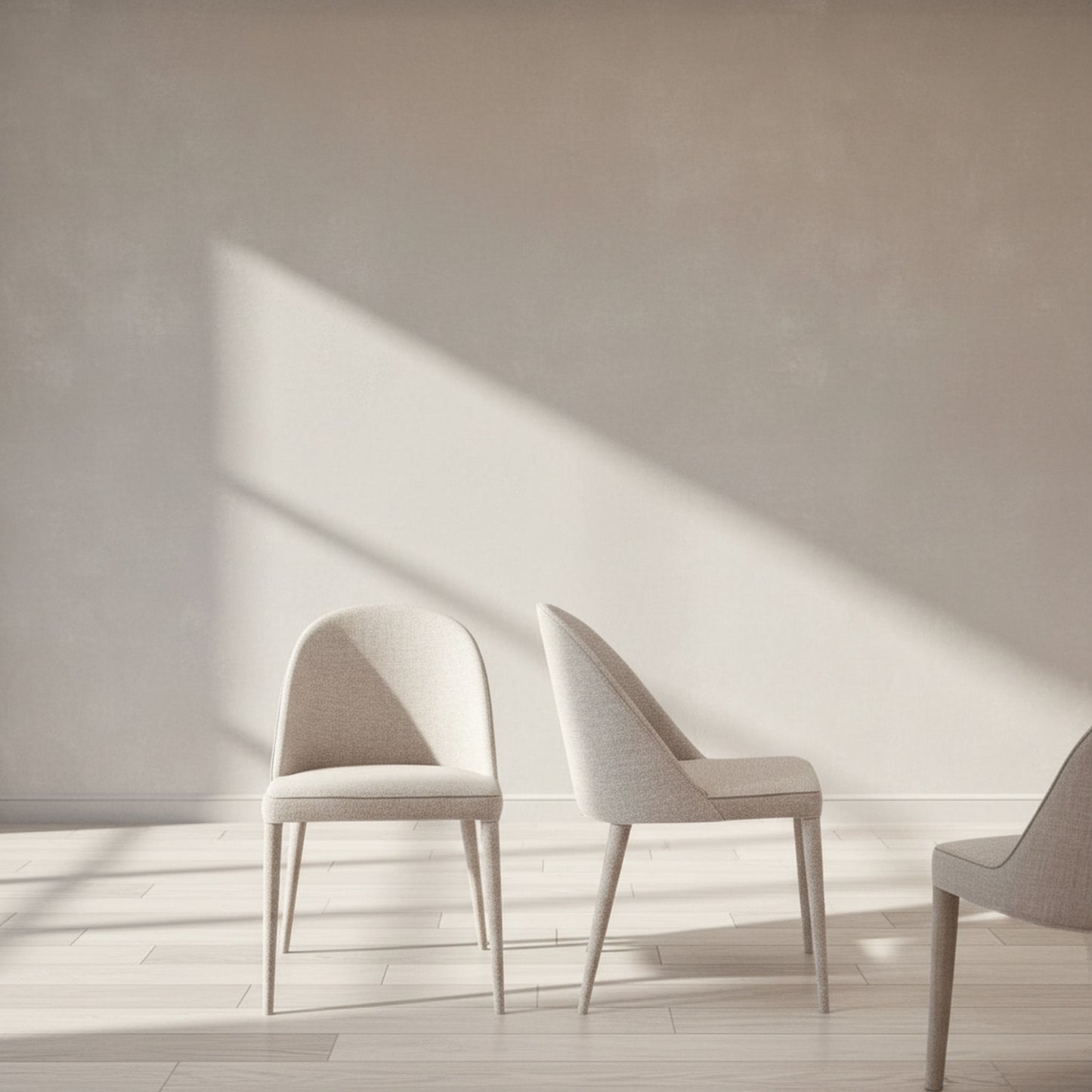 Burton Dining Chair Light Grey - Set Of Two