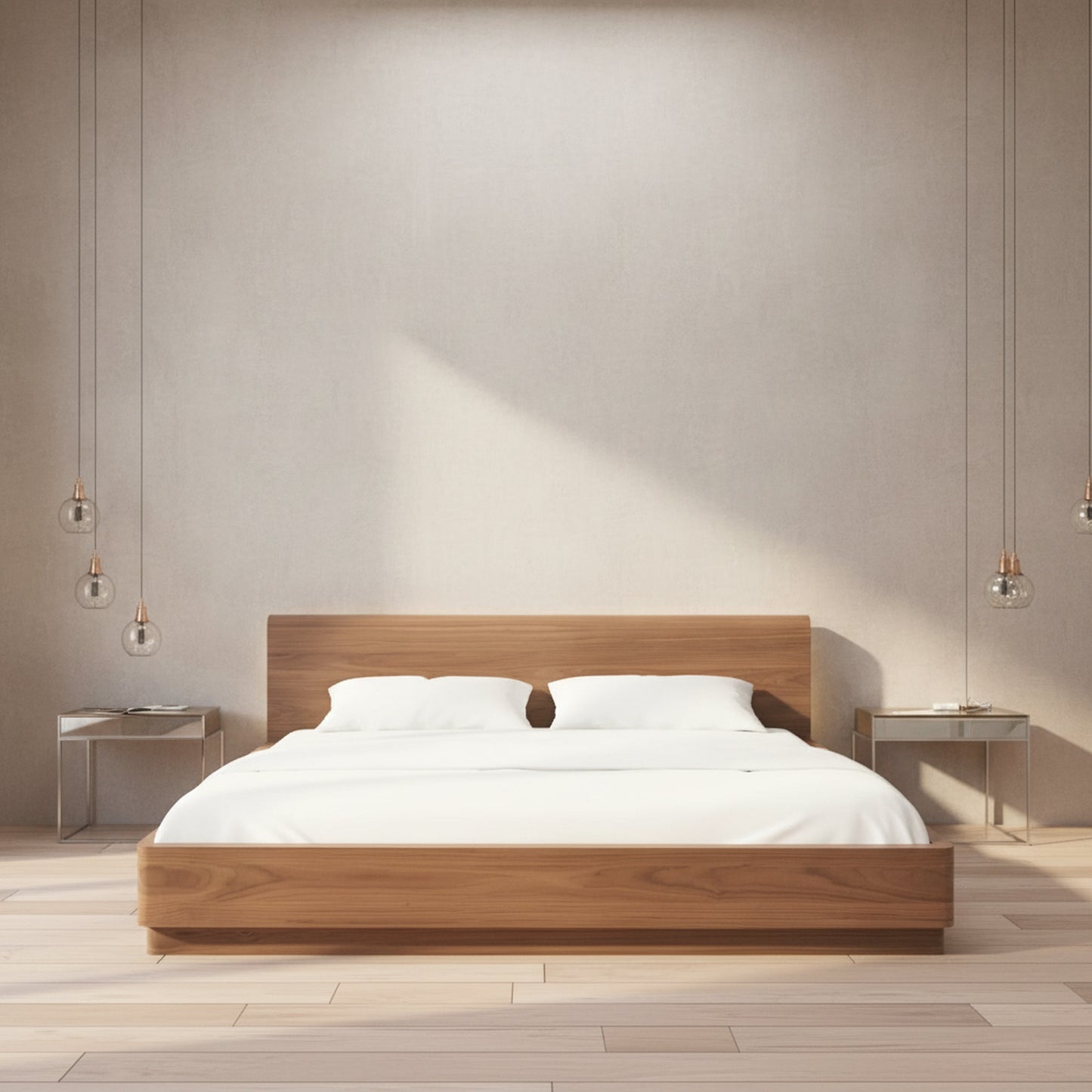 Round Off King Bed