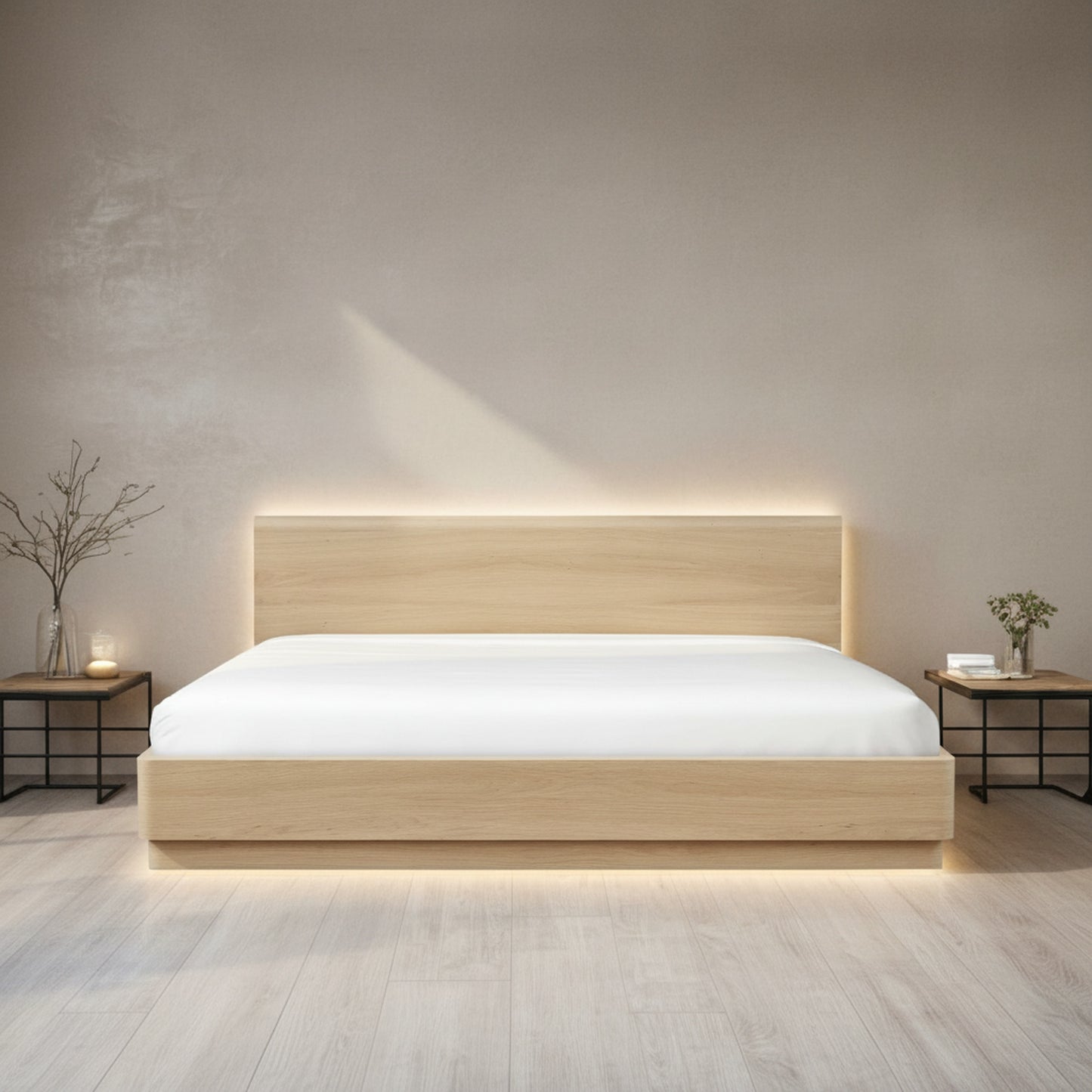 Round Off King Bed
