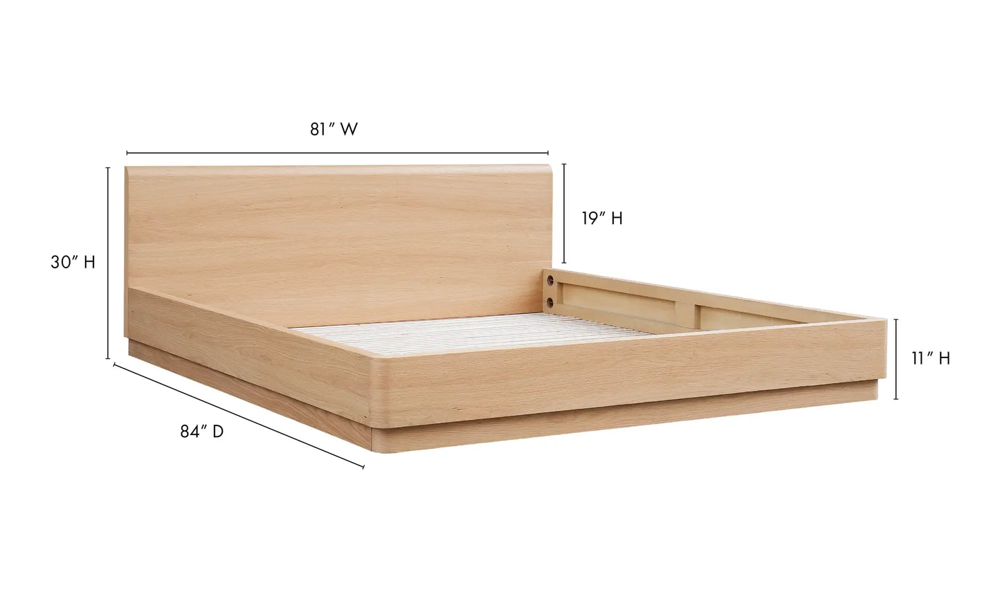 Round Off King Bed