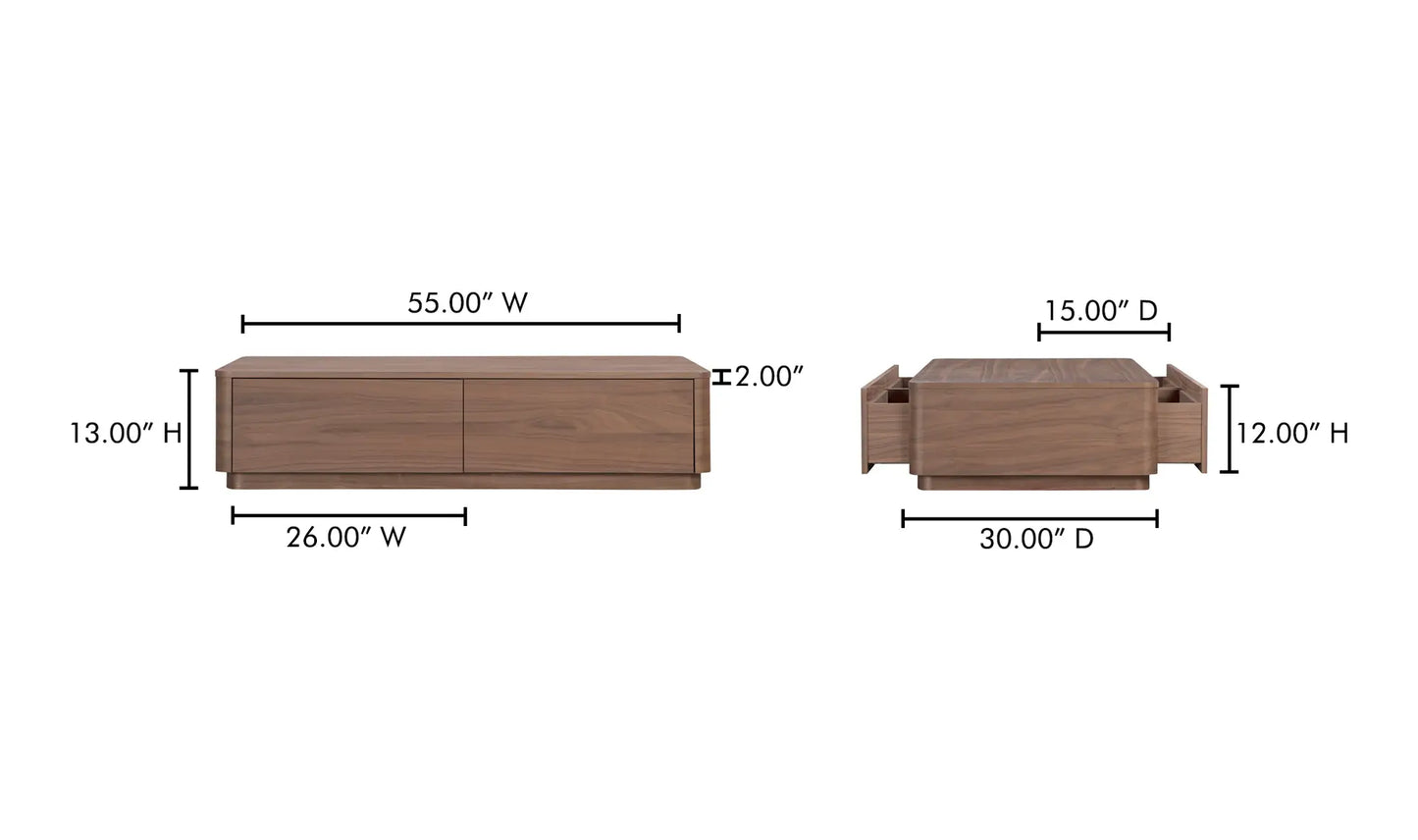 Round Off Coffee Table Natural