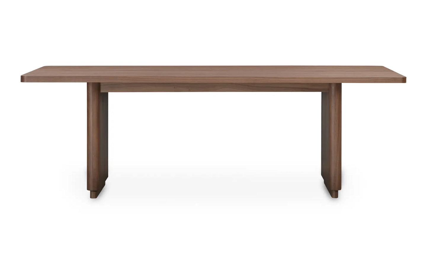Lydia Walnut Dining Table