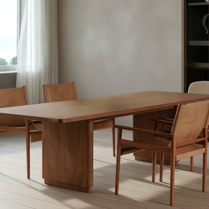 Lydia Walnut Dining Table