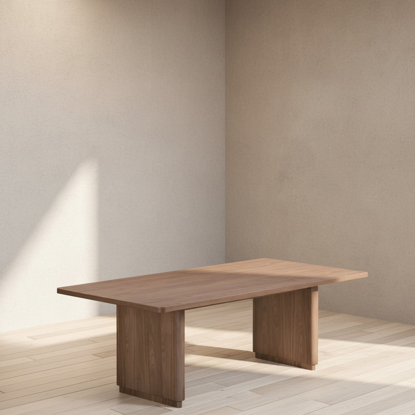 Lydia Walnut Dining Table