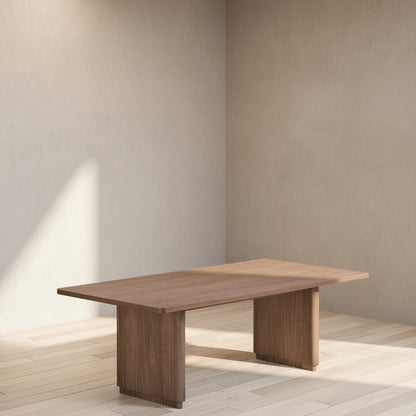 Lydia Walnut Dining Table