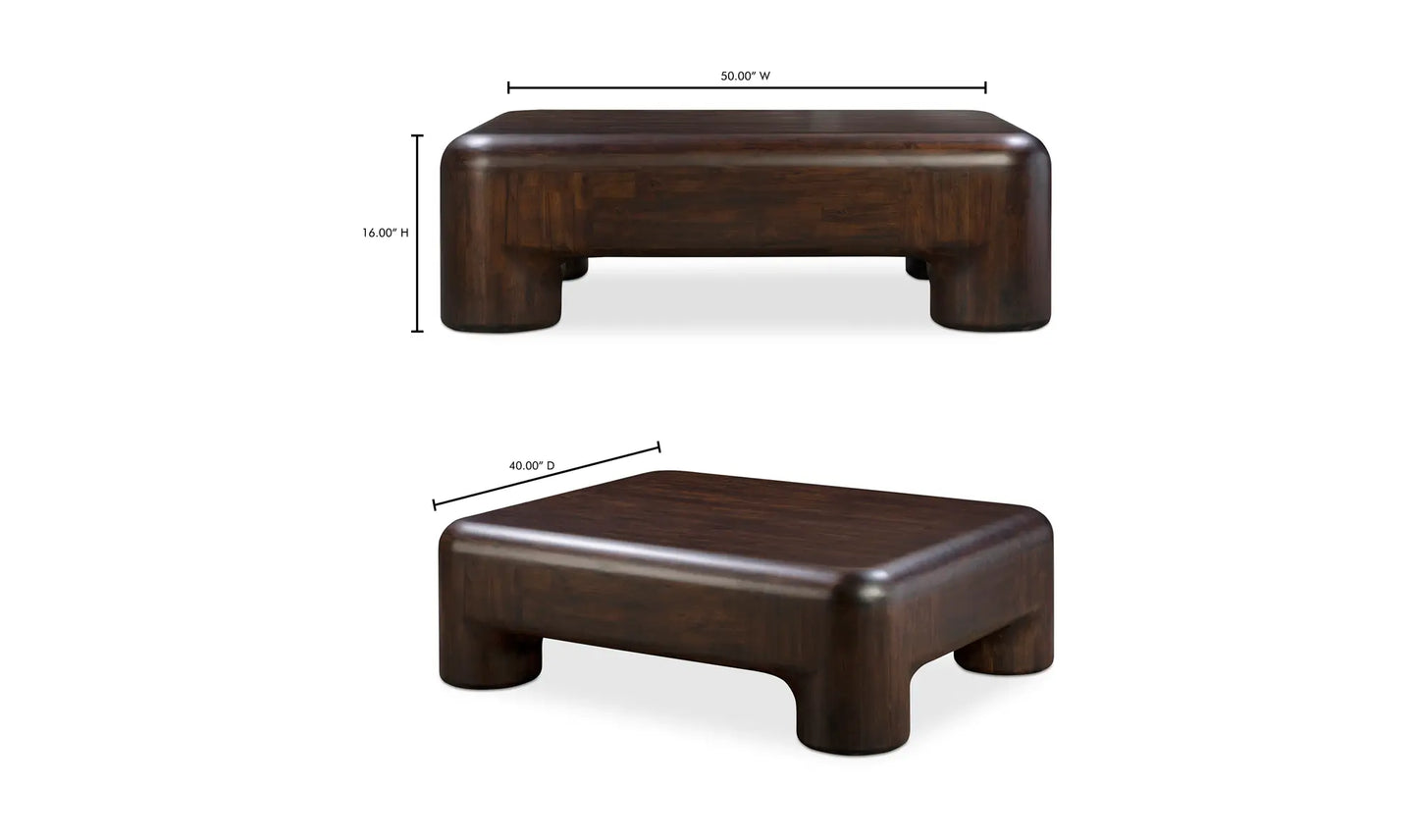 Rowan Coffee Table Dark Brown