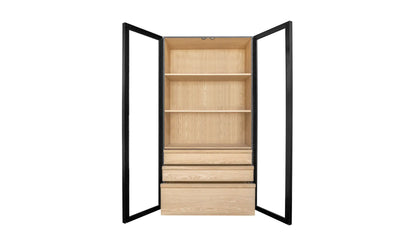 Charlotte Tall Cabinet Black