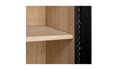 Charlotte Tall Cabinet Black
