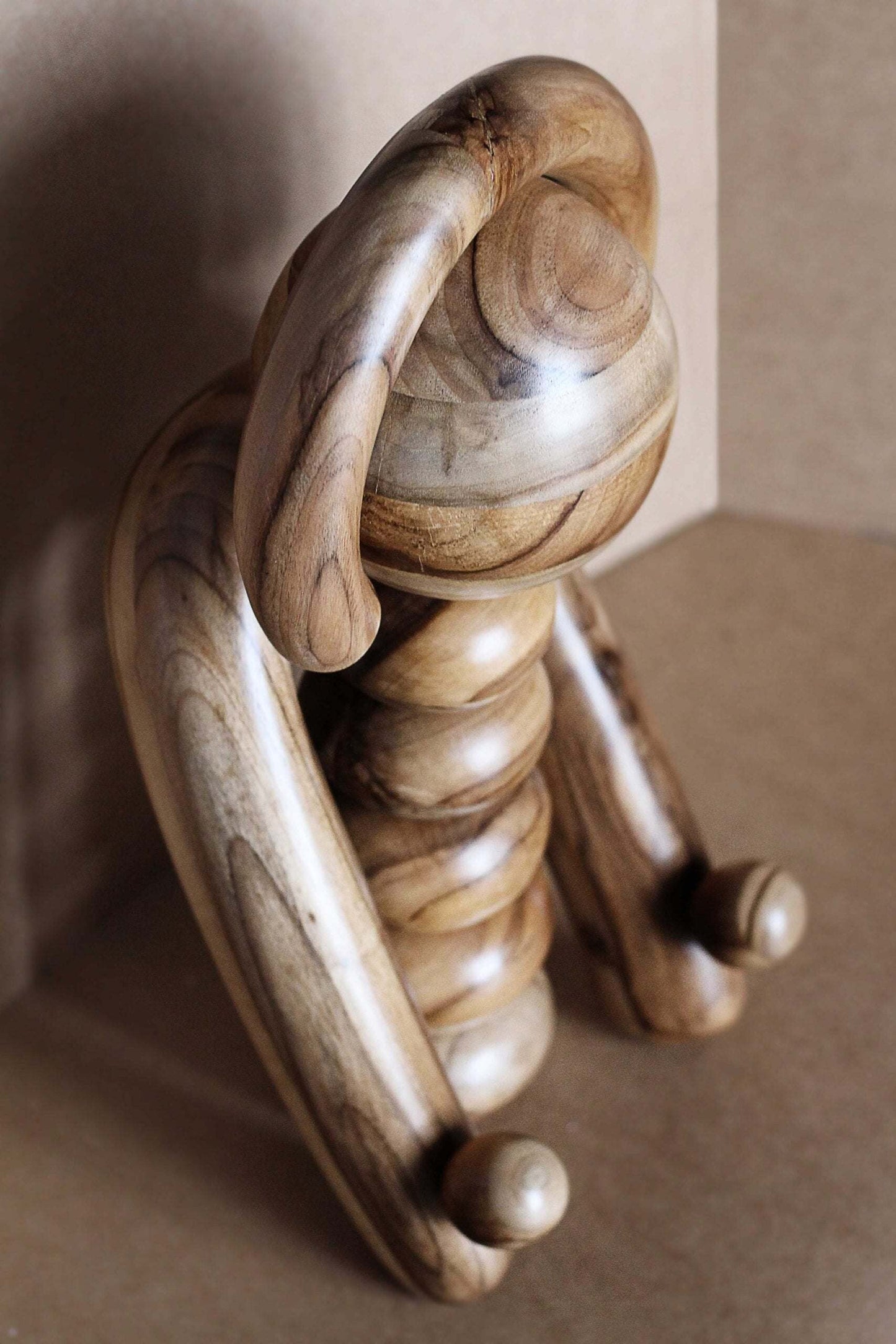 EARTH Totem - Wooden Sculpture