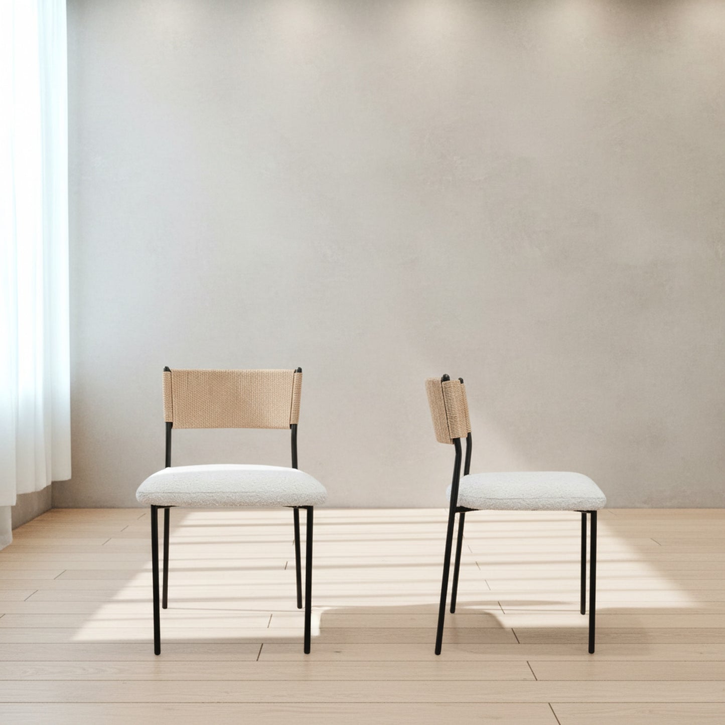 Foley Dining Chair White Set Of Two