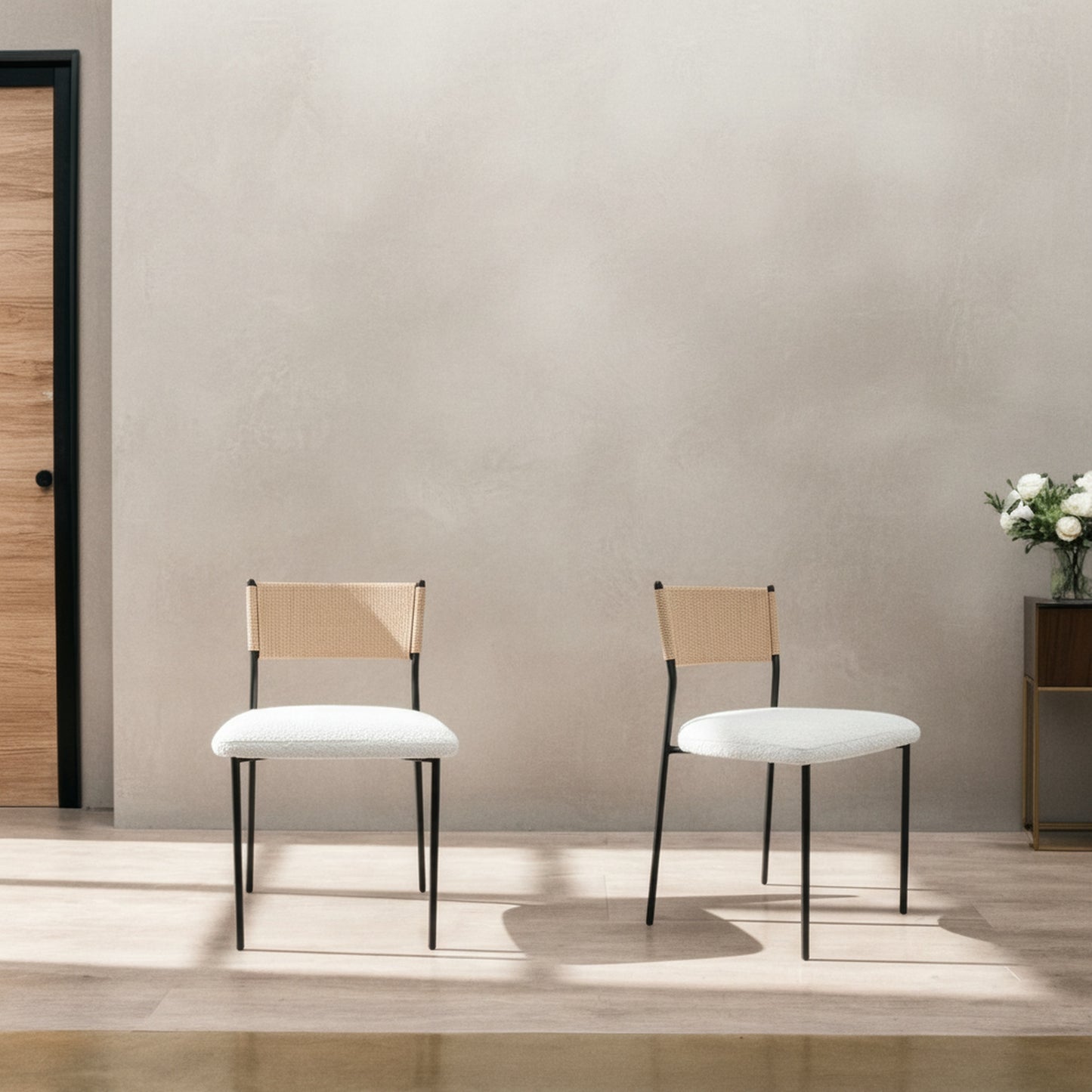 Foley Dining Chair White Set Of Two