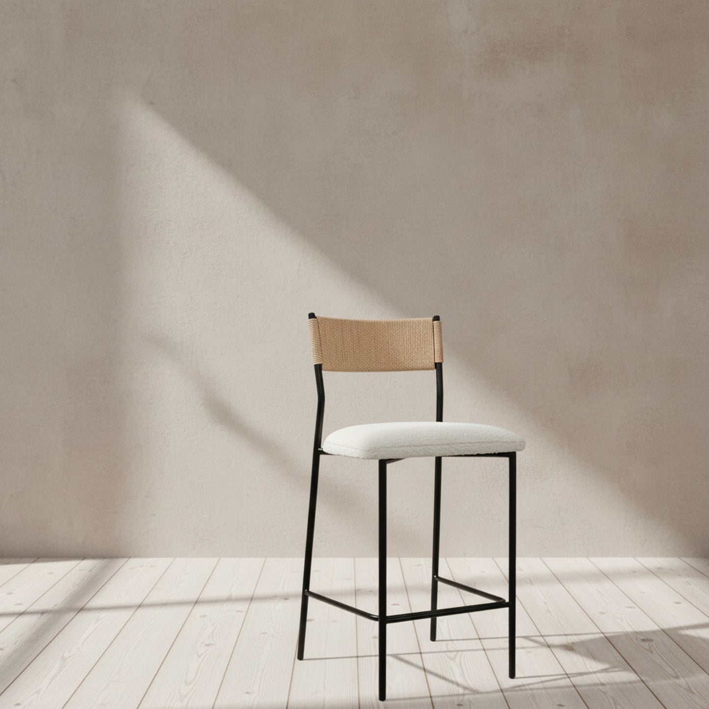 Foley Counter Stool White