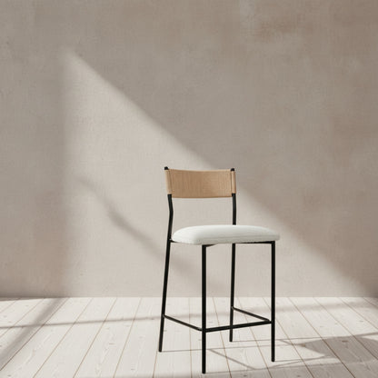 Foley Counter Stool White